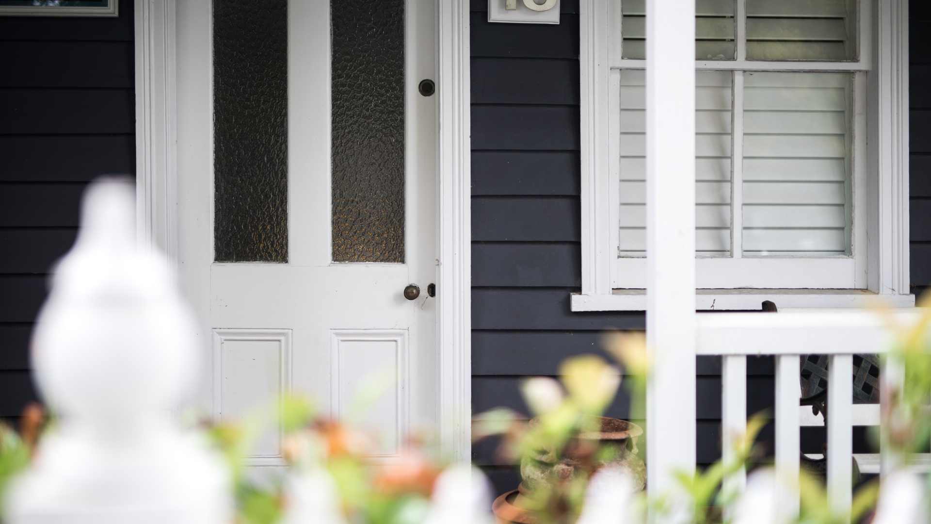 Front of house porch